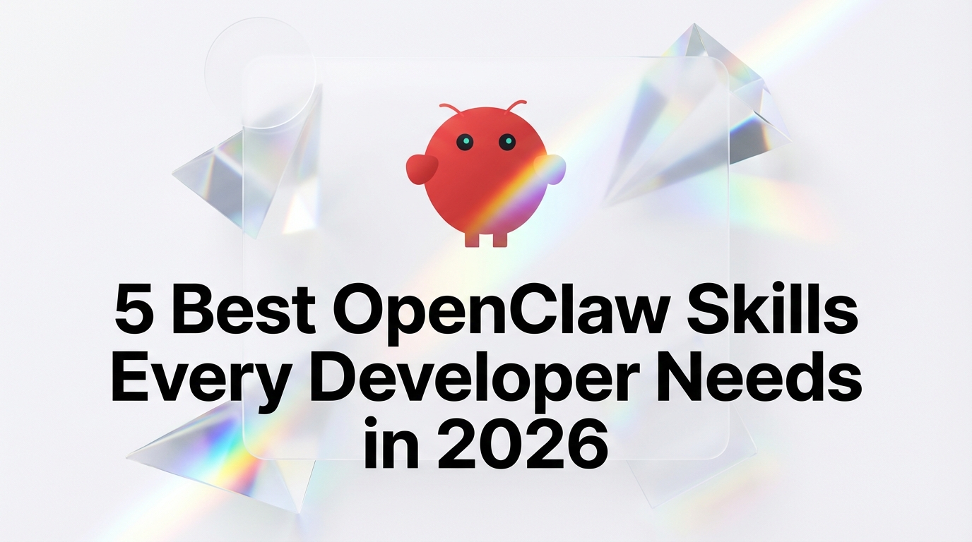 5 Best OpenClaw Skills Every Developer Needs in 2026