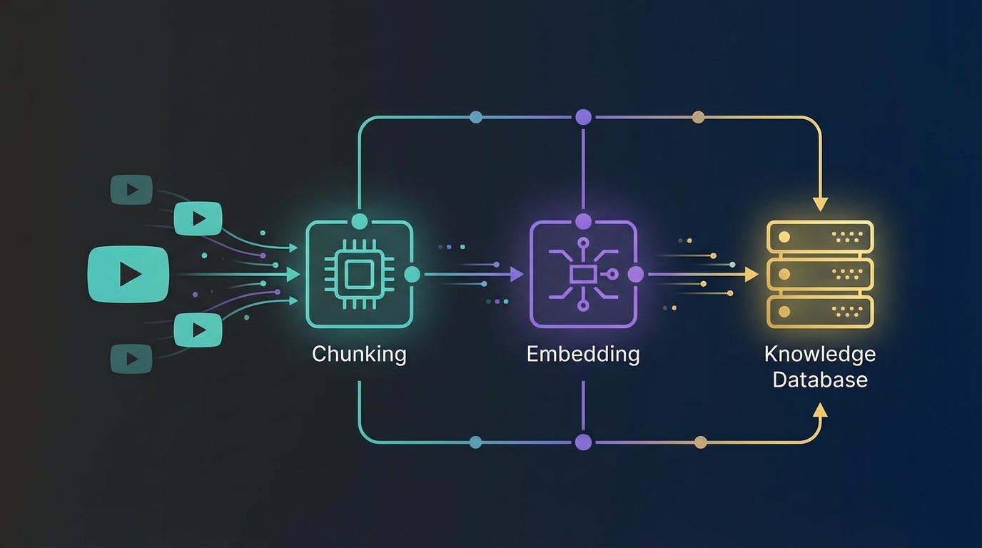 Build a RAG pipeline with YouTube Transcripts in 2026