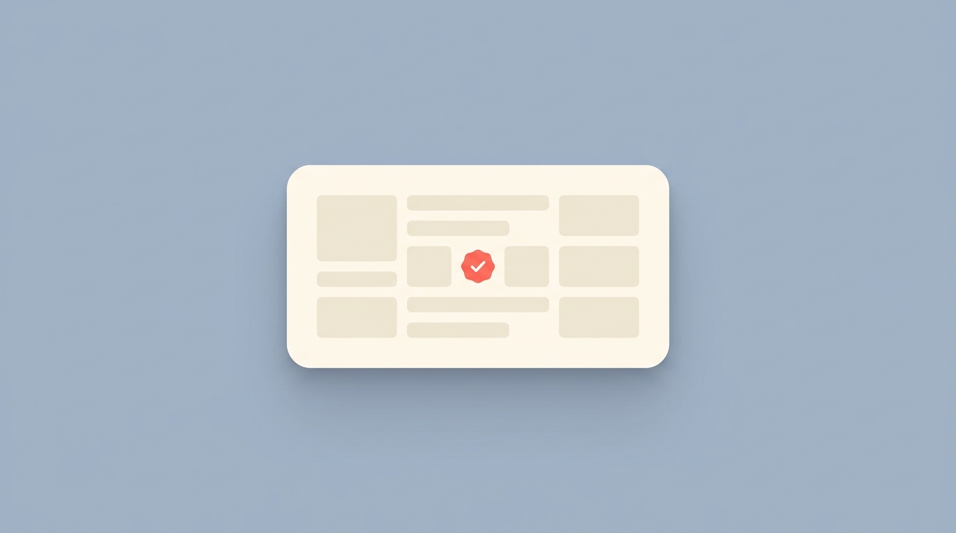 A chat notification bubble containing a nicely formatted report card.